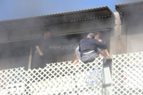 بالفيديو: 11 اصابة بين طفيفة ومتوسطة اثر احتراق شقة سكنية في مدينة يافا